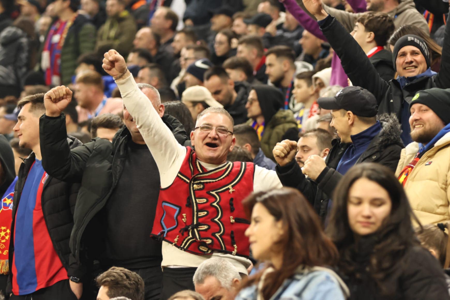 FCSB a fost învinsă de Lyon în meciul tur din „optimile” Europa League