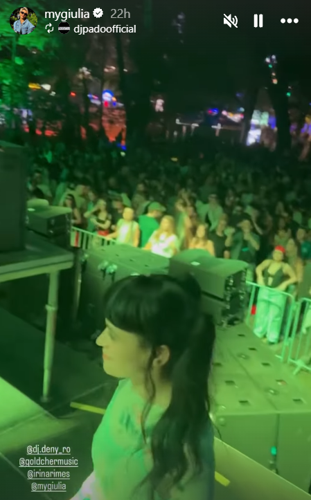 Cum au apărut Giulia și Vlad Huidu la Undold 2025. Artista a atras toate privirile cu ținuta ei. „La multi ani, festivalul nostru de suflet!”