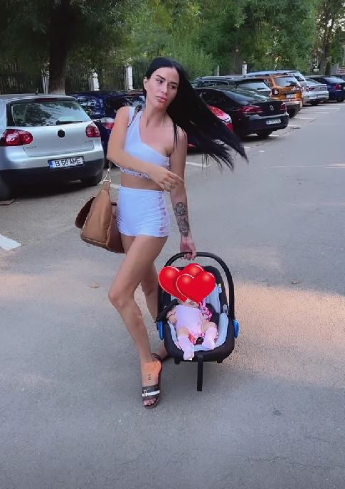 Daniela Crudu a născut cel de-al doilea copil. Prima imagine cu băiețelul ei: „Brunețelul meu”