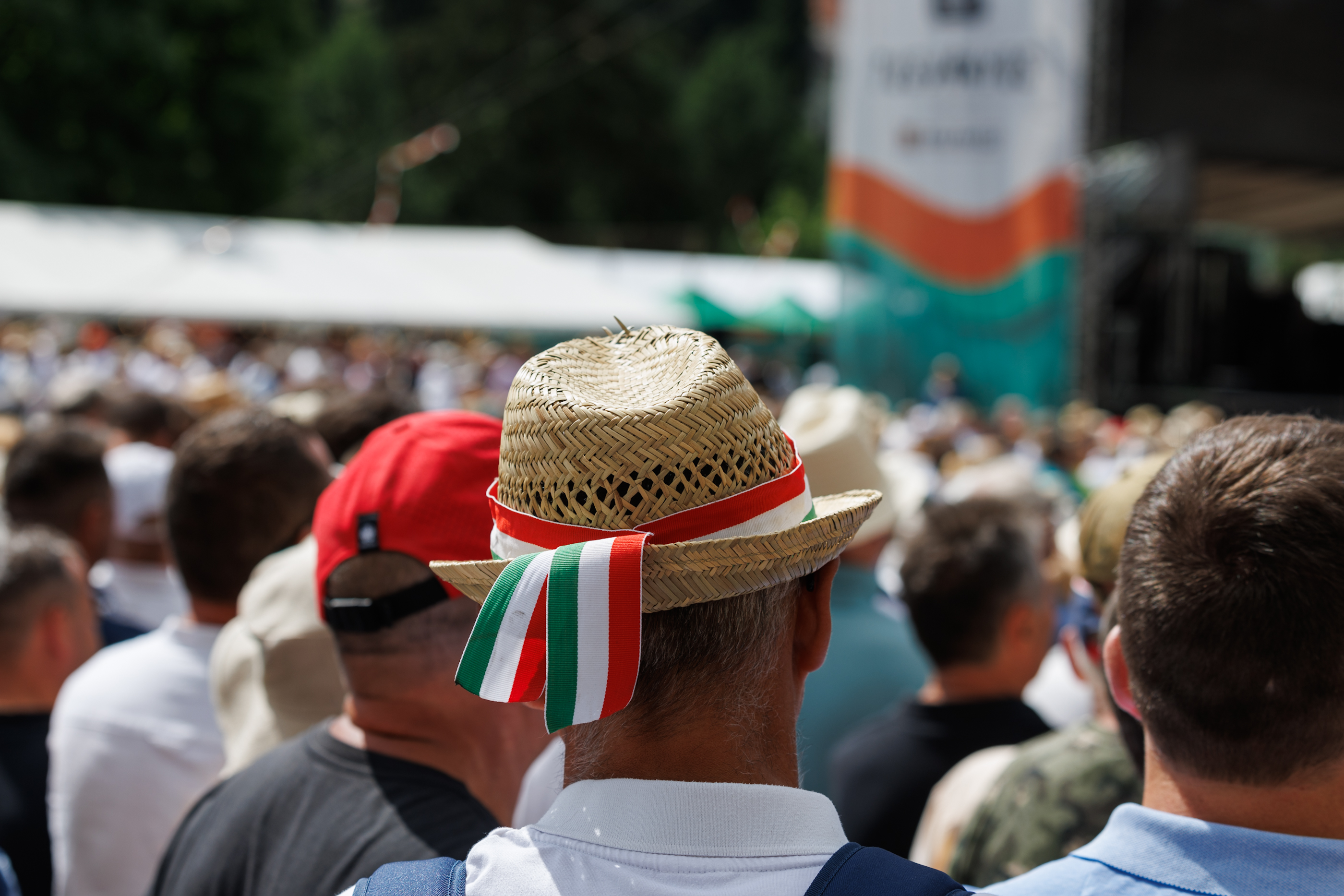 REPORTAJ. Cum s-au văzut de la fața locului protestul naționaliștilor români și discursul lui Viktor Orban de la Tușnad. „Nu sunt violentă, dau numai din gură”