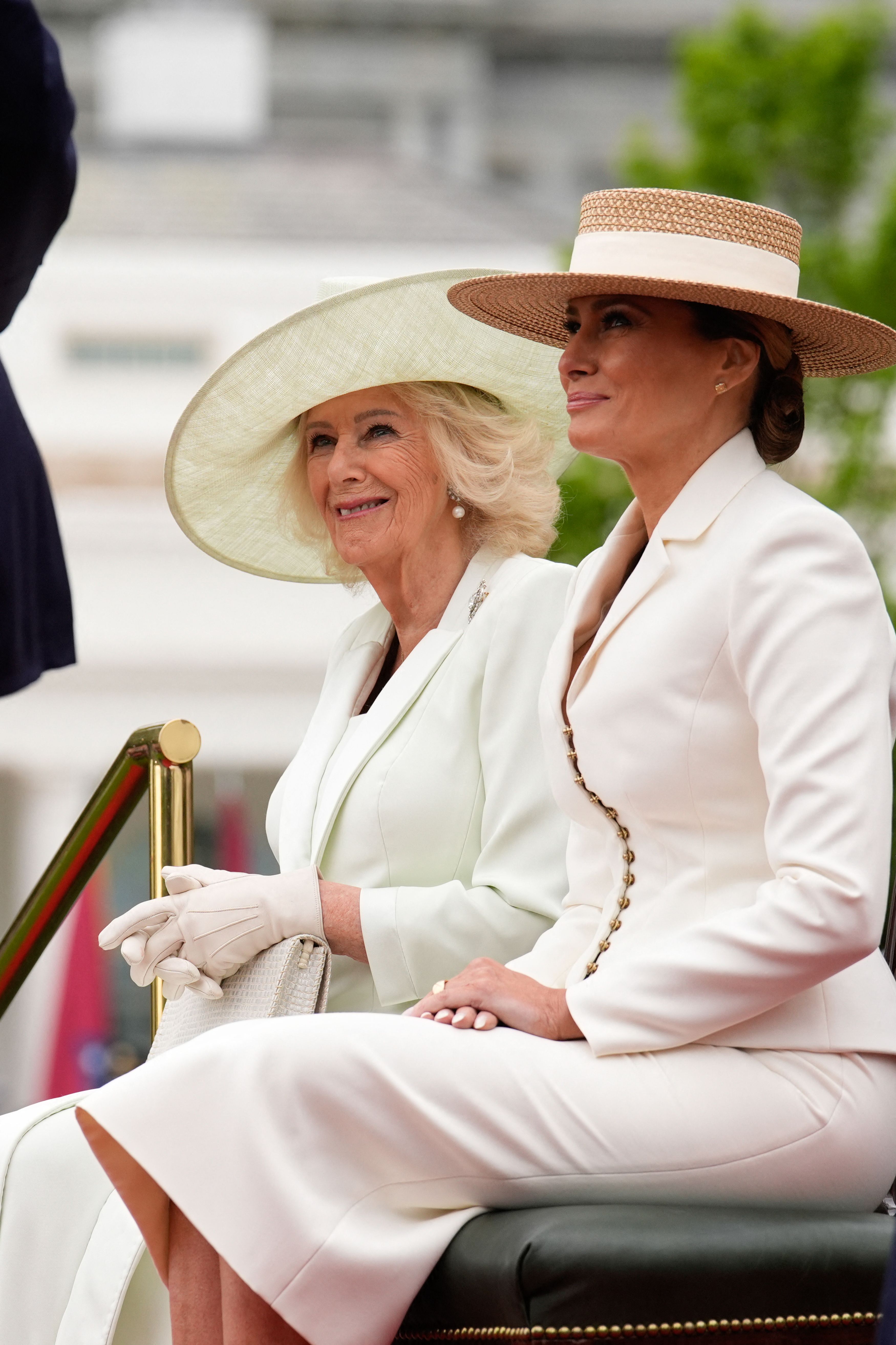 Cum au apărut regina Camilla și Melania Trump la Casa Albă. Și-au asortat ținutele două zile la rând
