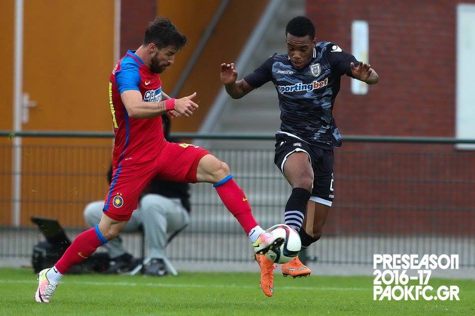 Steaua a câștigat caterinca împotriva grecilor de la PAOK, dar e în pericol să piardă doi jucători pentru finala Cupei Ligii / GALERIE FOTO și VIDEO