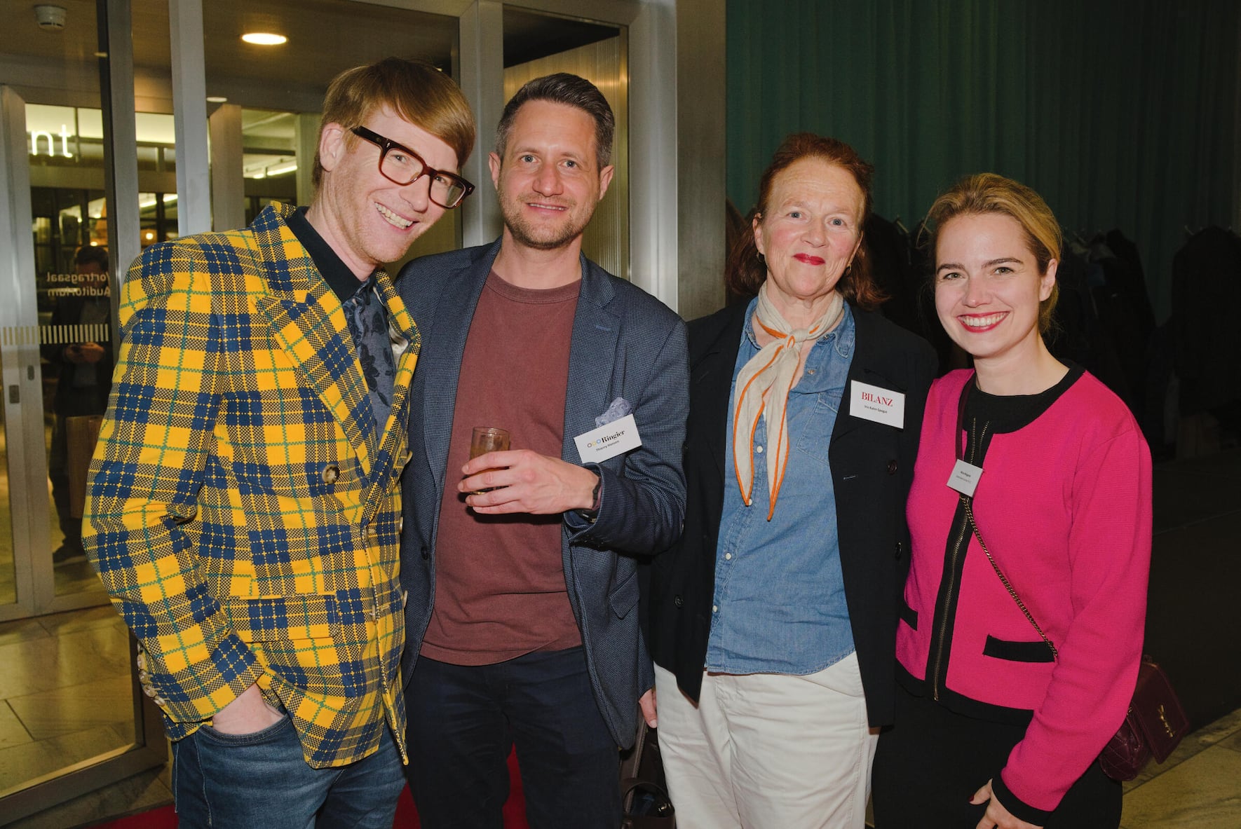 Marc SutterlÃÂ¼ti, ORIS SA; Thierry Hansen, Ringier; Iris Kuhn-Spogat, Bilanz; Nina Wiegand, Grand Seiko Europe S.A.S