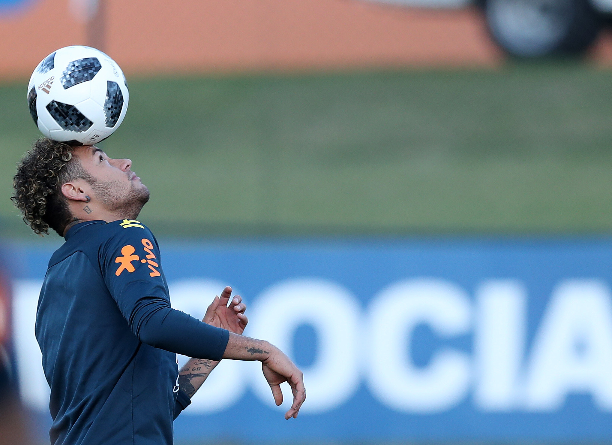 Neymar, primul antrenament cu balonul cu naționala Braziliei | FOTO