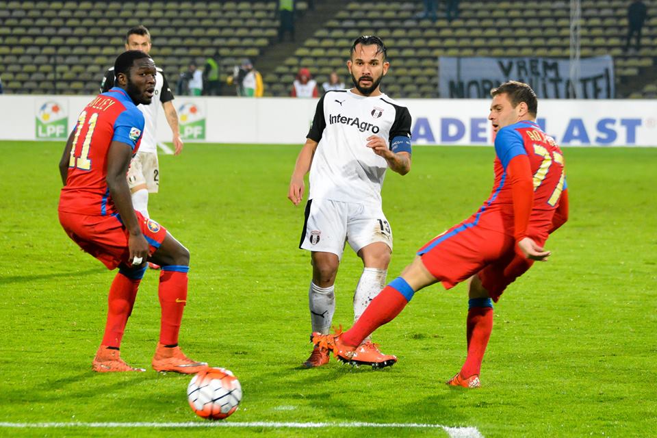 Cupa Ligii, semifinale, tur: Steaua - Astra 1-0. ^Șumudică: ”Dacă vor, facem un pact. Le dau calificarea pentru o victorie sau un egal duminică”