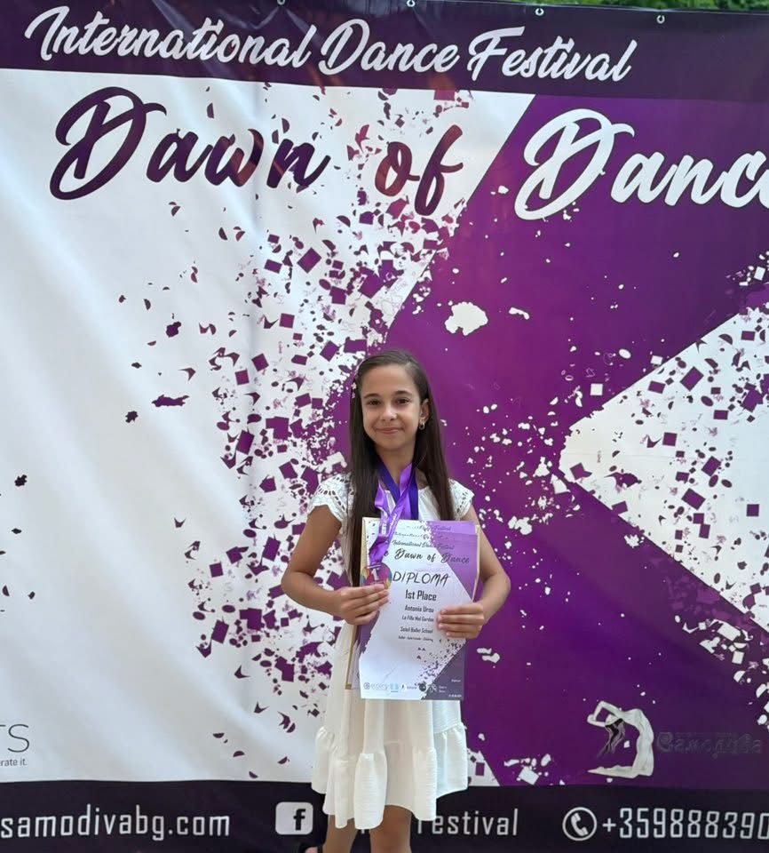 Povestea Antoniei Ursu, micuța balerină de 11 ani, calificată în finala Youth America Grand Prix din Texas. „În momentul în care încep să dansez, orice durere, orice gând sau emoție dispar, iar eu rămân doar cu muzica”