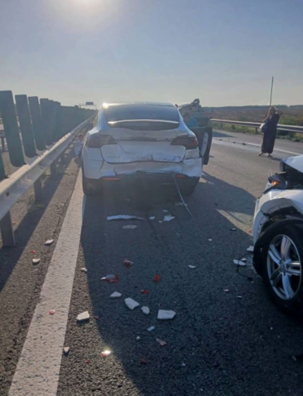 Autostrada Soarelui este închisă din cauza unui accident cu 7 mașini pe sensul spre Constanța