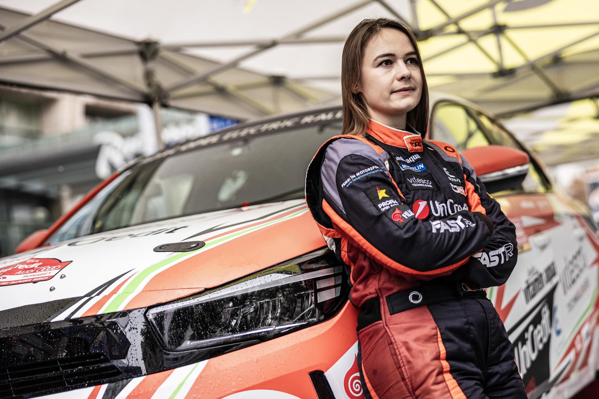 Cristiana Oprea, prima româncă-pilot care a concurat în Campionatul Mondial de Raliuri: „E greu să fii excepția și prima care face ceva”