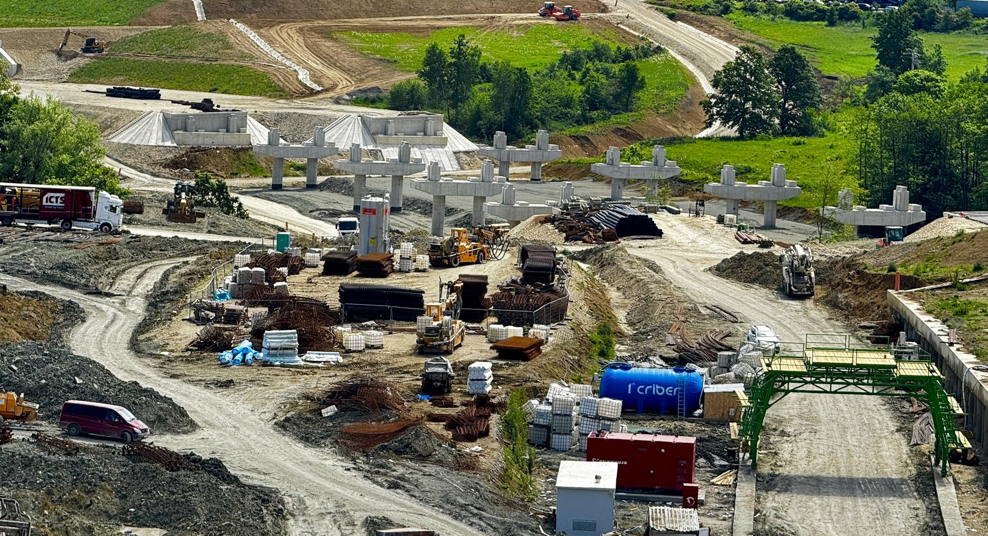 Șantierul autostrăzii A1 Lugoj - Deva: Câți metri mai sunt de excavat din „tunelurile pentru urși”