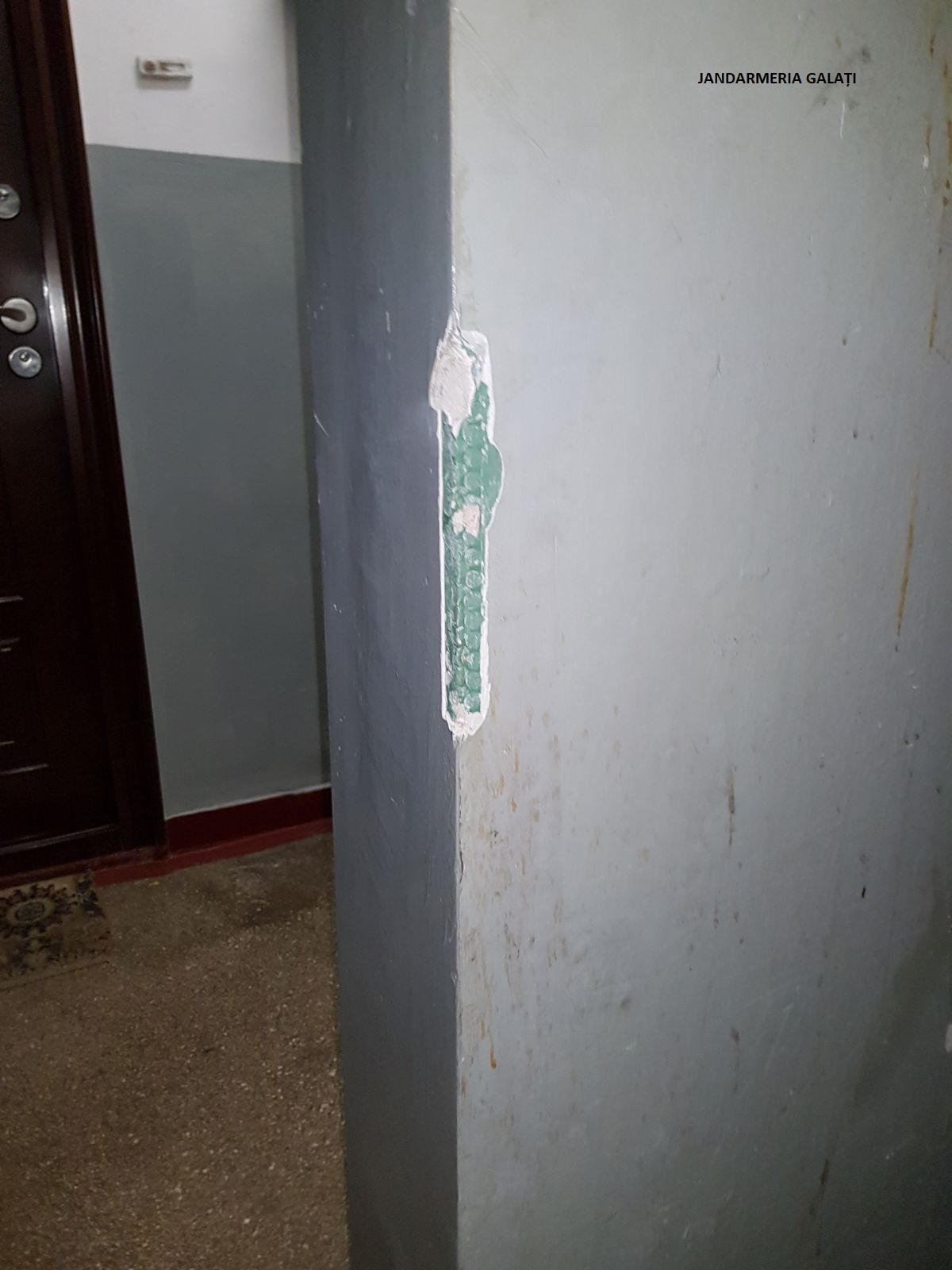 VIDEO&FOTO/Un tânăr din Galaţi a distrus apartamentul bunicii sale pentru că nu-şi găsea etnobotanicele