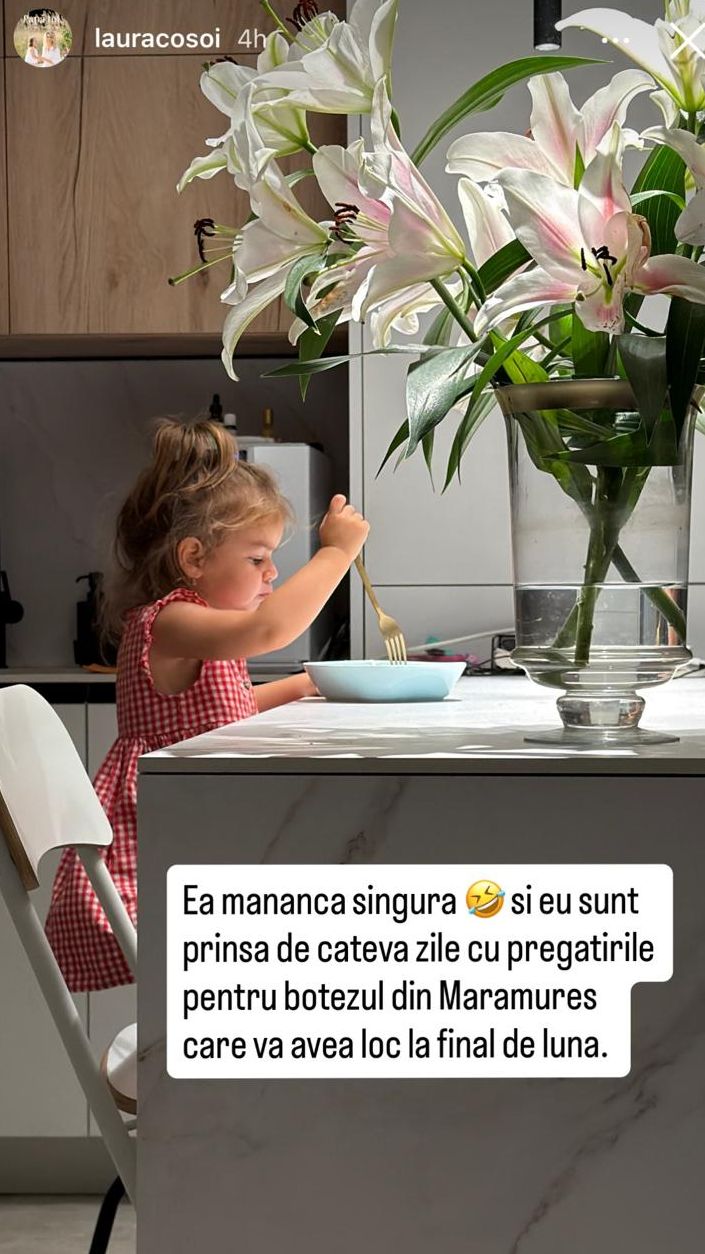 Laura Cosoi, pregătiri intense pentru creștinarea Ninei. Unde și când va avea loc botezul