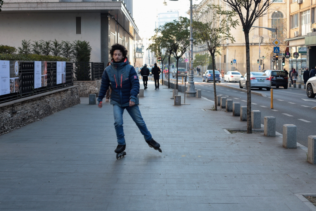 FOTO. Centrul Bucureștiului a fost plin de oameni în ultima zi din an: „Am venit de la Madrid să petrecem aici”