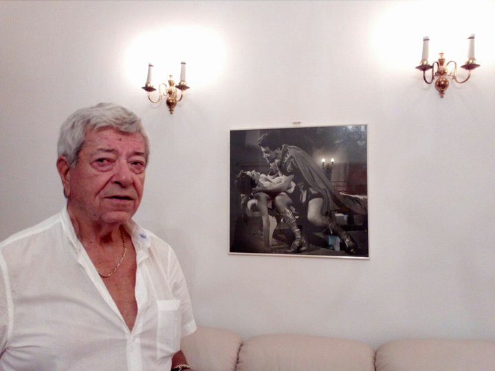 FOTO EXCLUSIV/ Ion Dichiseanu are tablou cu Olga Tudorache, de la primul rol: ”Eu mă uitam la ea ca la un soare”