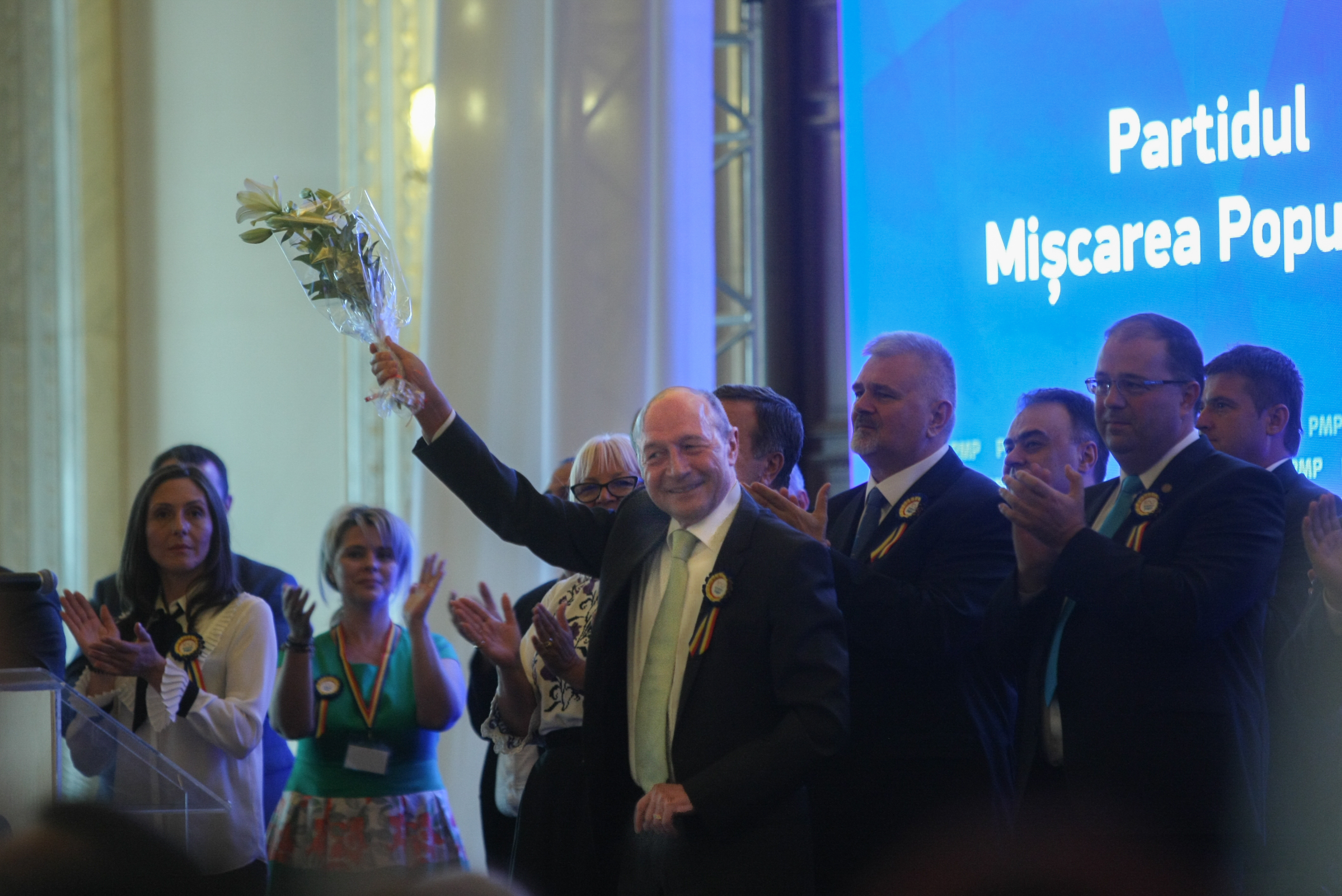 Schimb de replici dur între Turcescu și Băsescu, la Congresul PMP: ”M-aş fi aşteptat să rămâneţi la cârmă”/ ”Un căpitan are și el o licență care expiră” (VIDEO)