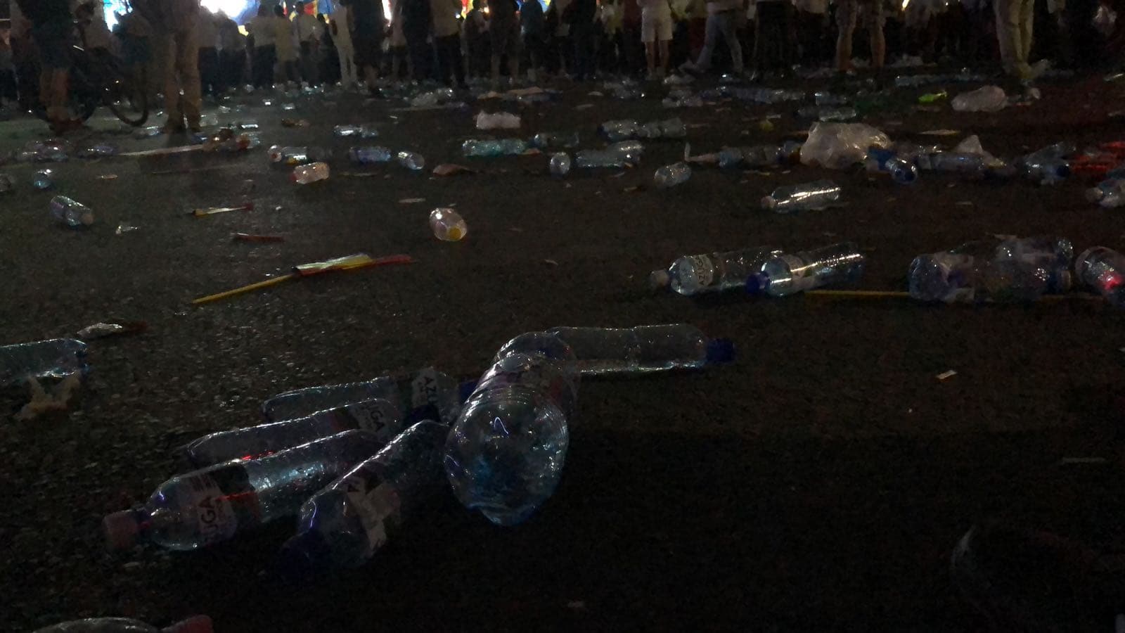 Cum răspunde Gabriela Firea după imaginile cu gunoaiele rămase în Piața Victoriei, la finalul mitingului PSD