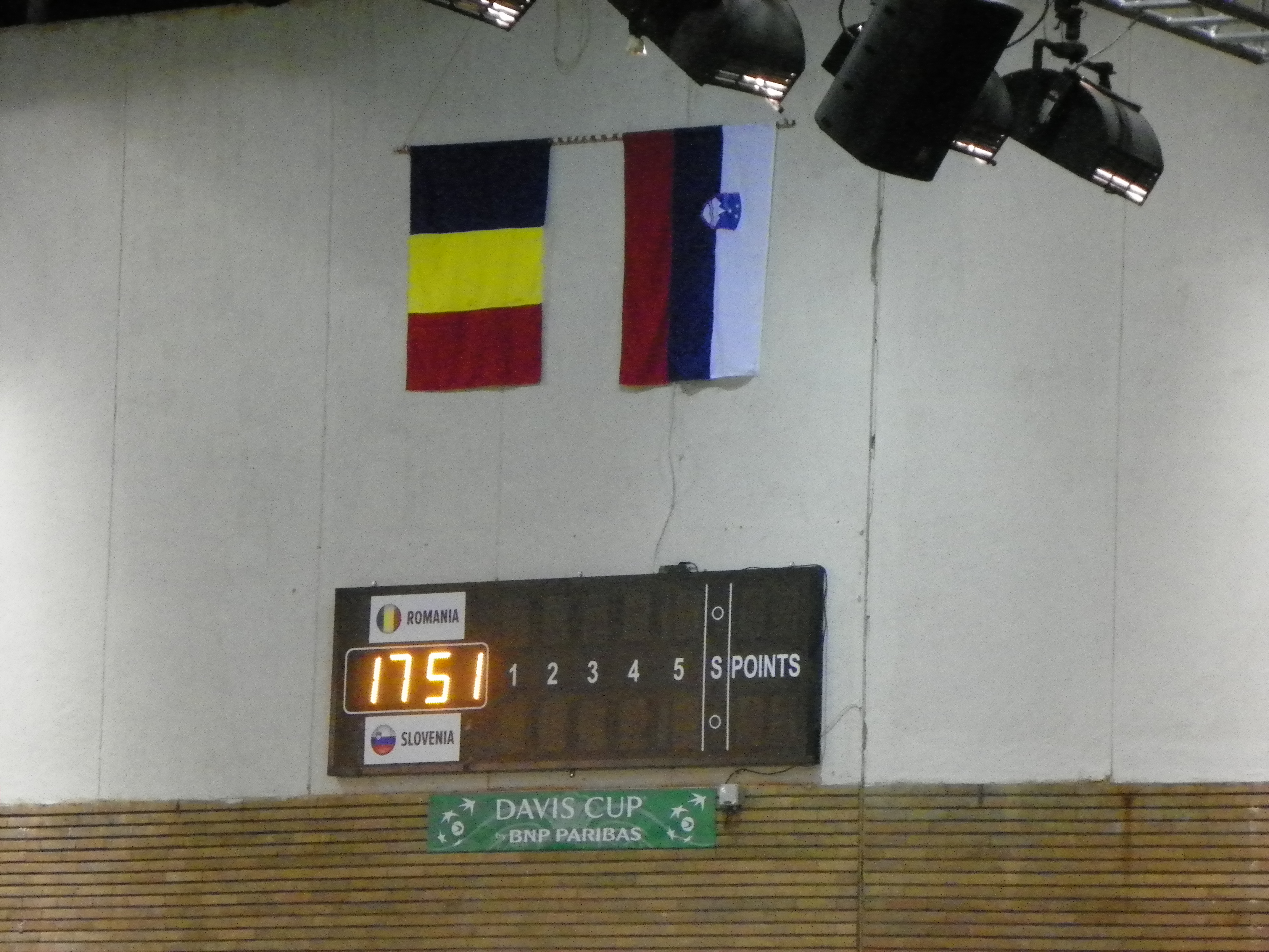 Tricolorii s-au pregătit în sala care va găzdui duelul cu Slovenia / GALERIE FOTO
