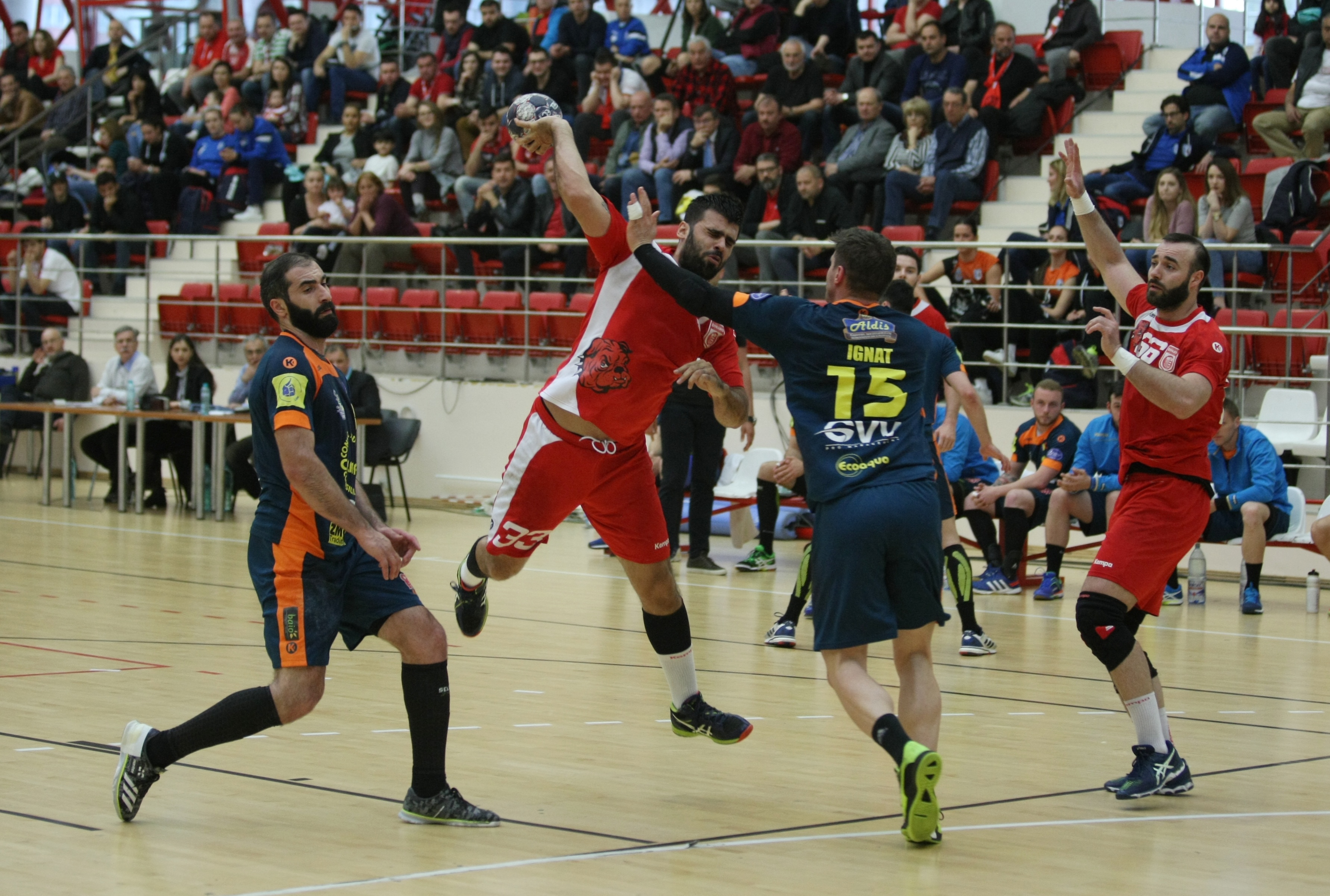 Dinamo a învins Dunărea Călărași, în play-off- ul Ligii Naționale de handbal. Odorheiul a trecut de Dobrogea / GALERIE FOTO