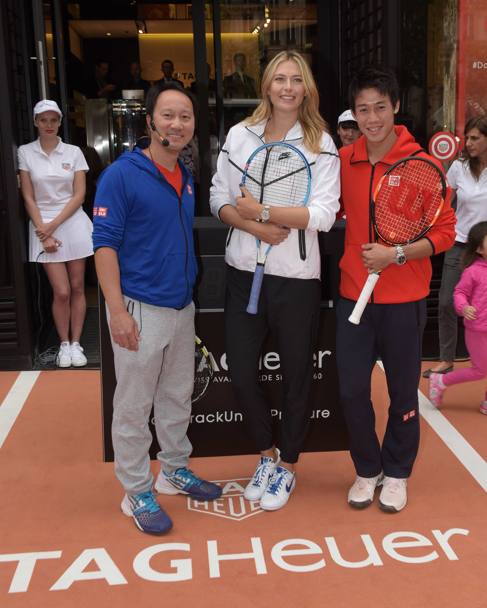 La Paris, rusoaica Maria Sharapova a dat în mintea copiilor / GALERIE FOTO
