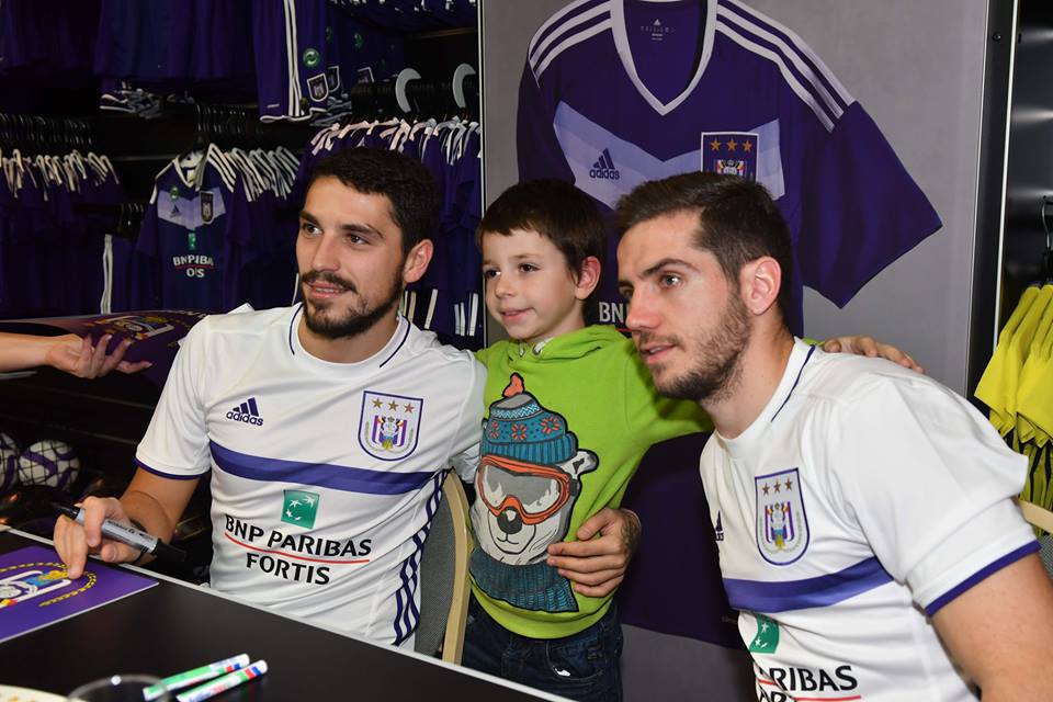 Nicolae Stanciu și Alexandru Chipciu sunt iubiți de fanii echipei Anderlecht | GALERIE FOTO&VIDEO
