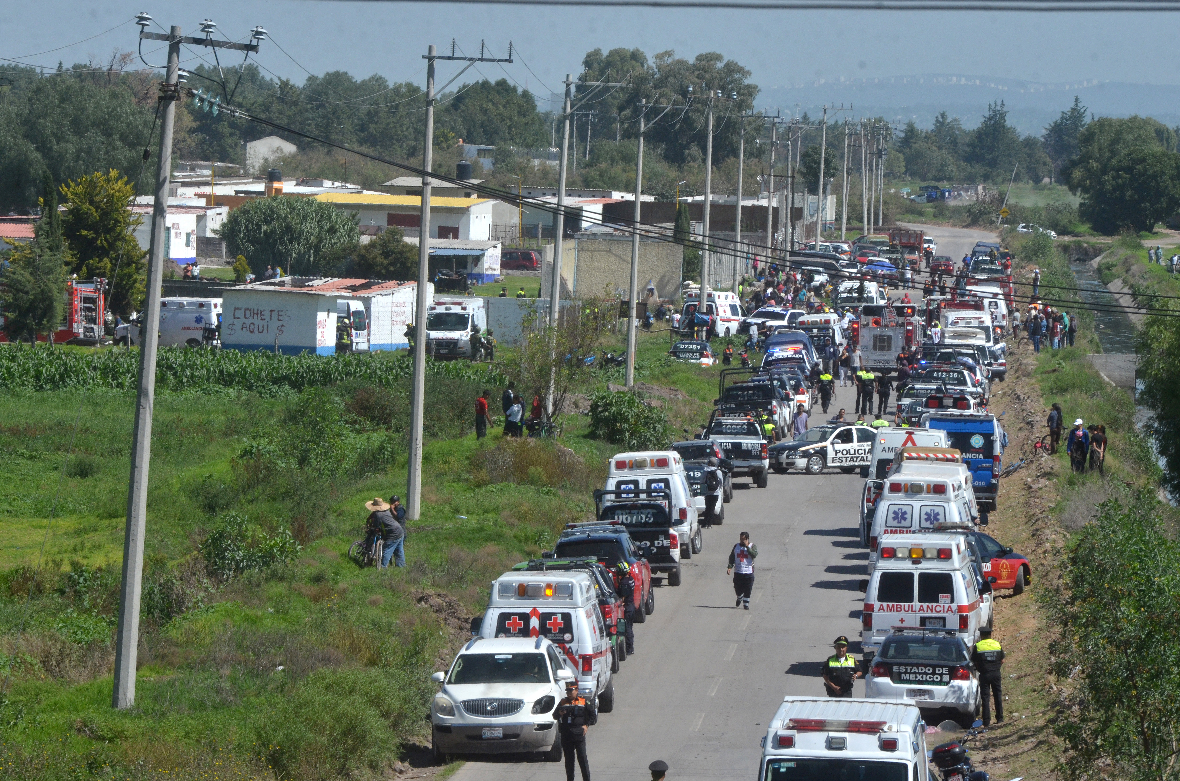 Un depozit de artificii a sărit în aer în Mexic. 19 oameni au murit