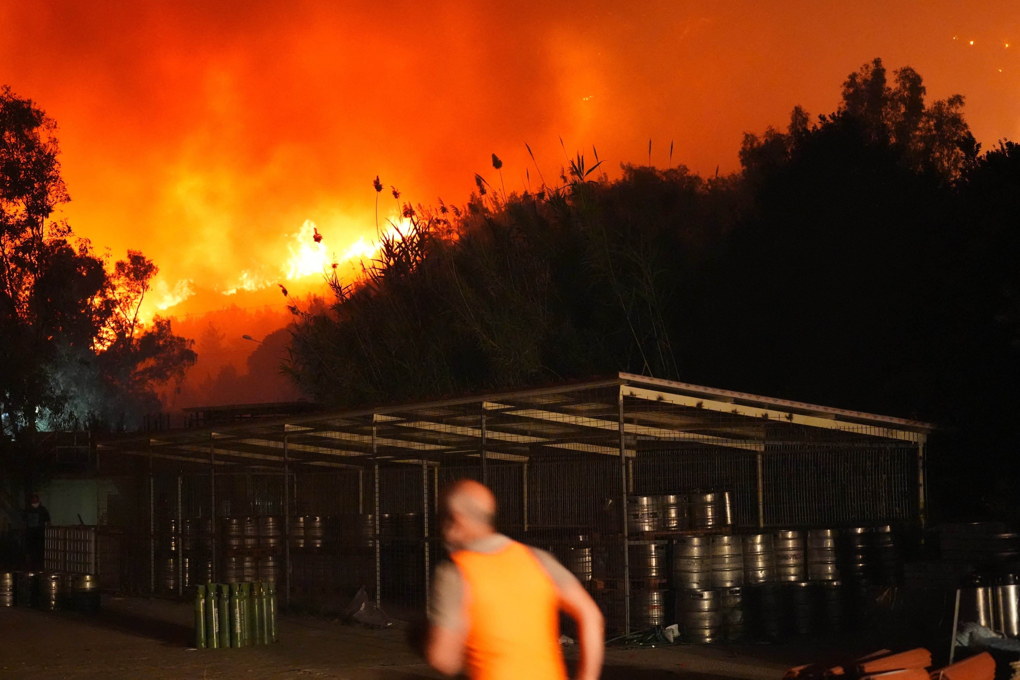Incendiu de vegetație în apropiere de stațiunea Kușadasi, unde se află și turiști români. Avertismentul MAE