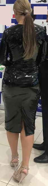 Anamaria Prodan, răvășitoare într-o rochie din latex. Mai mulată de atât nu se putea | FOTO