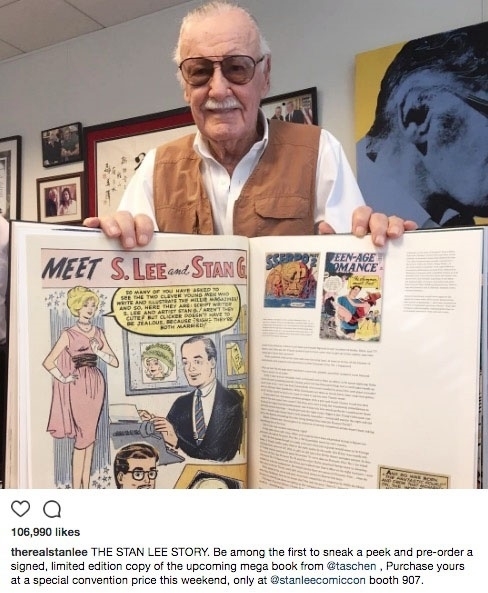 Stan Lee a murit. "Părintele" lui Spider-Man, fiul al unor emigranți din România, era bolnav de mai mult timp