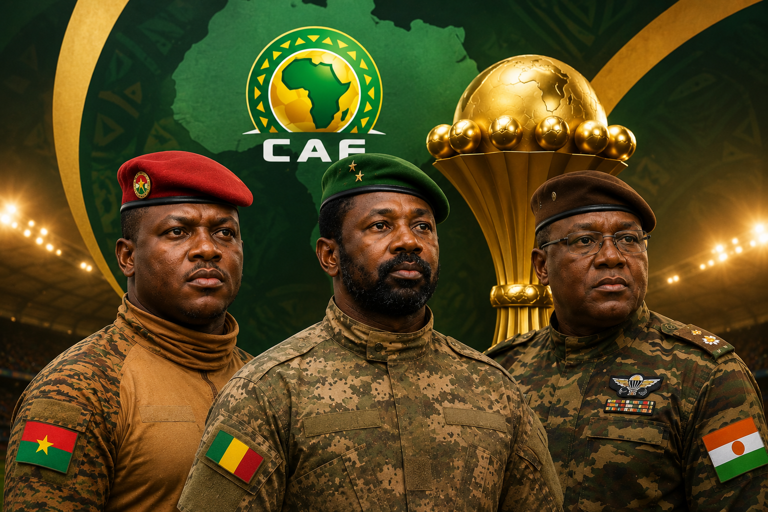 Africa's top football body, CAF clears Burkina Faso, Mali and Niger to proceed with joint AFCON 2032 bid