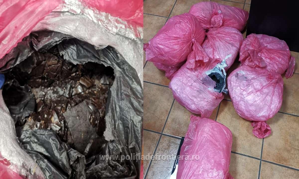 Peste 80 de kilograme de opiu, descoperite la Calafat, în TIR-ul unui turc. Drogurile valorează 1,5 milioane de euro