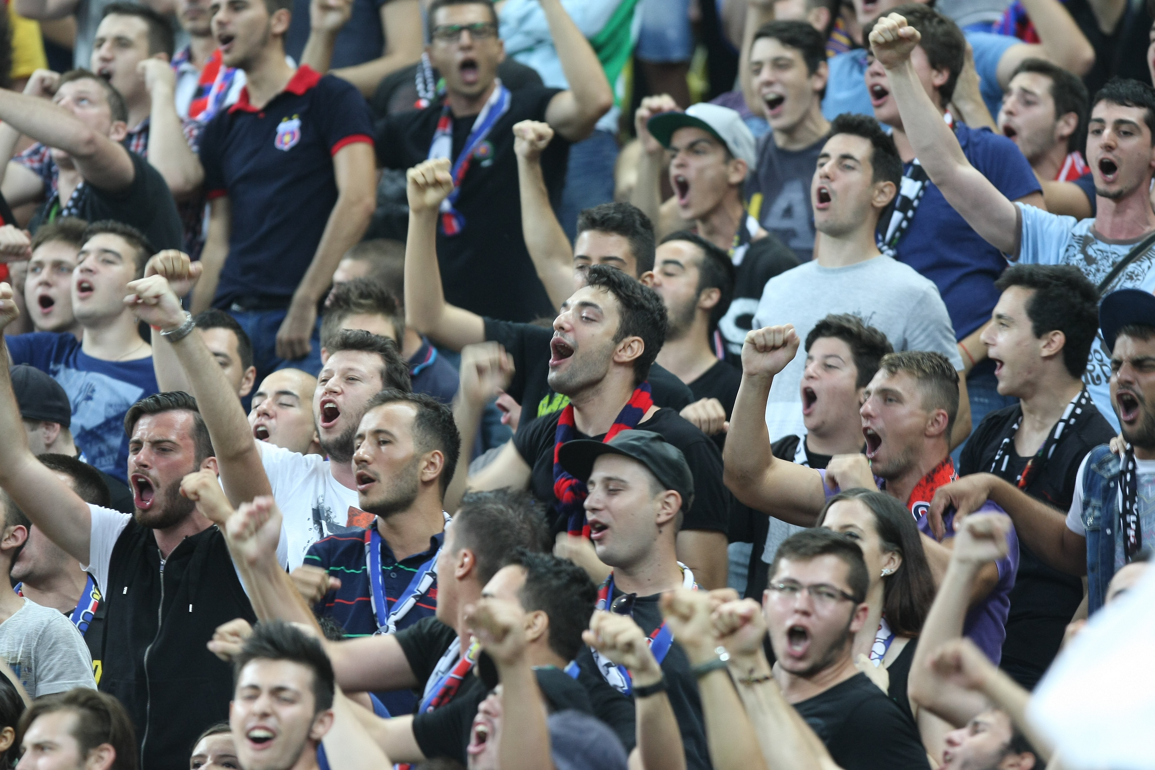 FOTO&VIDEO / Kazahii nu i-au oprit: Steaua, a 11-a calificare consecutivă în grupele cupelor europene 