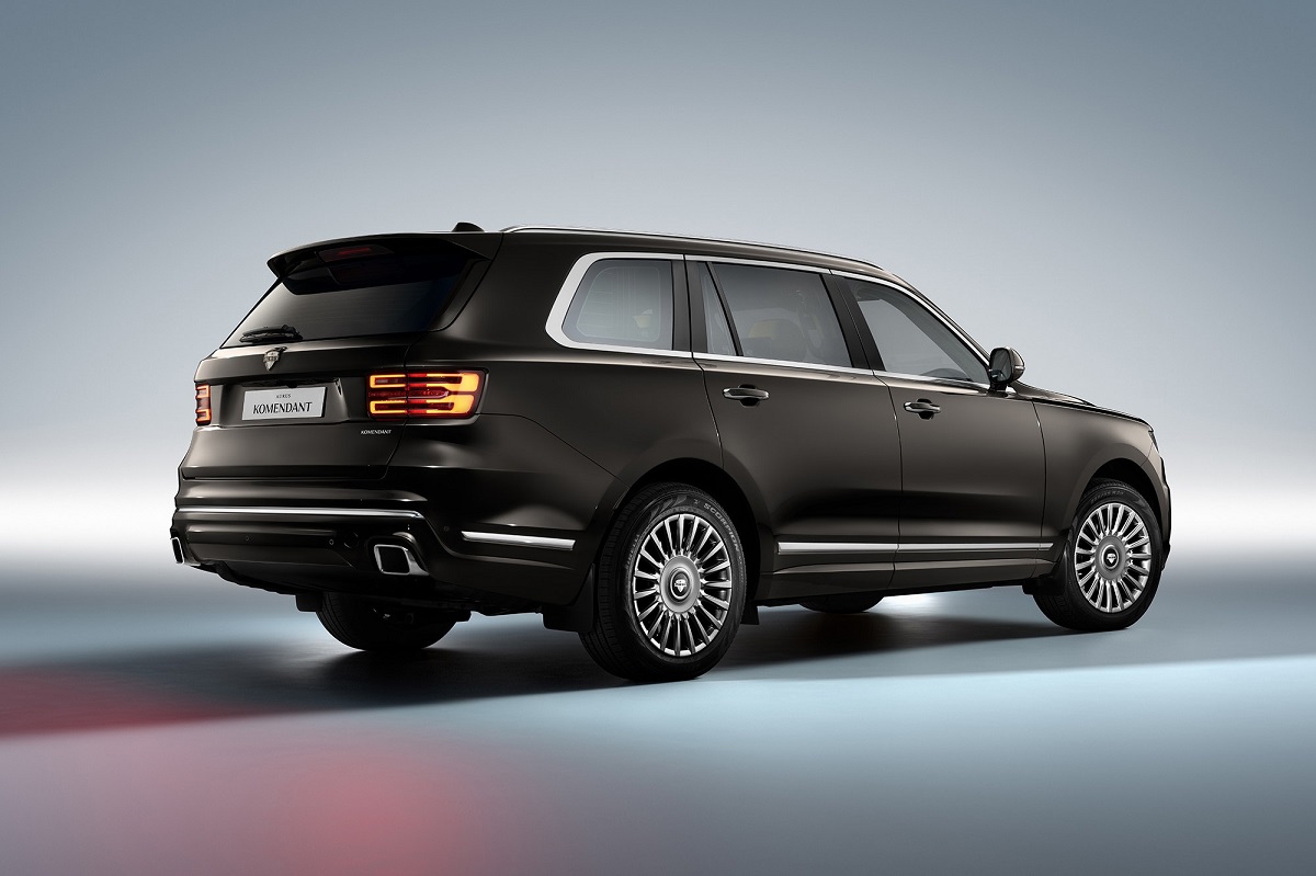 Rușii se laudă că produc în serie Aurus Komendant, SUV-ul de lux de peste 500.000 de euro, doar cu componente autohtone