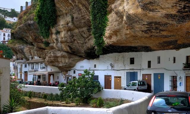 What to know about the town that’s literally living under a rock