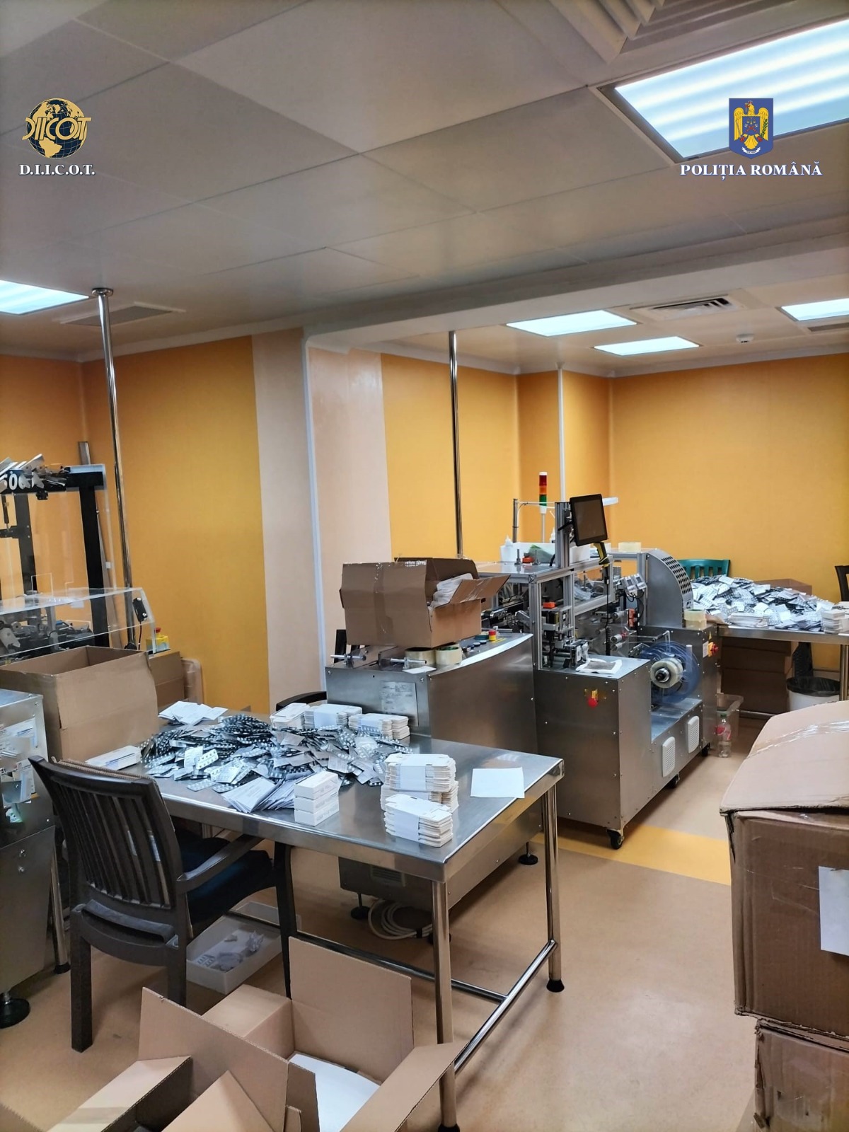 Grupare specializată în producerea de metamfetamină, anihilată. Fost vicepreședinte al Asociației Producătorilor de Medicamente, reținut
