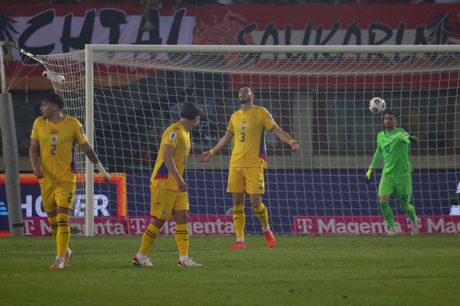 Austria - România 2-1: Florin Tănase marchează la ultima fază un gol de onoare, într-o partidă dominată de la un cap la altul de austrieci