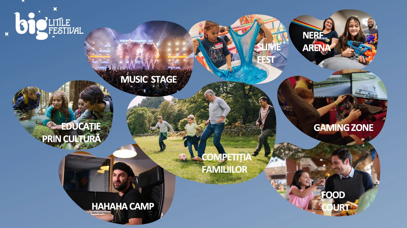 Big Little Festival 2024. Când are loc festivalul pentru copii și ce activități au fost anunțate