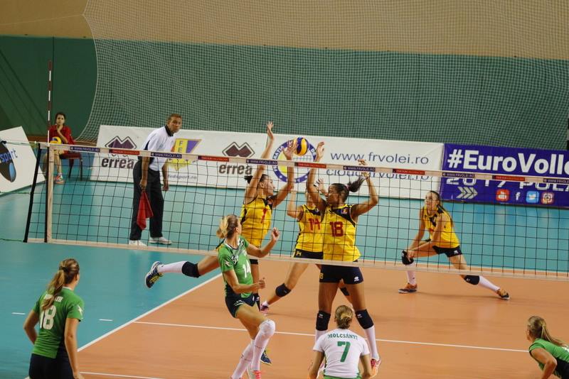 Volei. România – Ungaria 3-0. Tricolorele, la un pas de Campionatul European din 2017 / GALERIE FOTO
