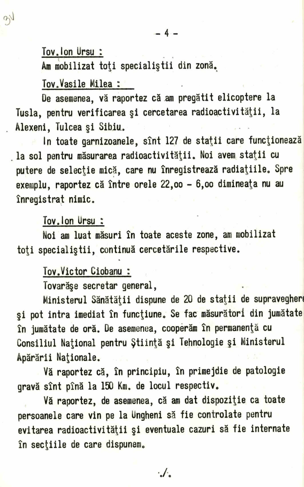 40 de ani de la Cernobîl. Cum a gestionat regimul comunist din România dezastrul nuclear care a schimbat lumea: „Dispunem de tot ce este necesar”