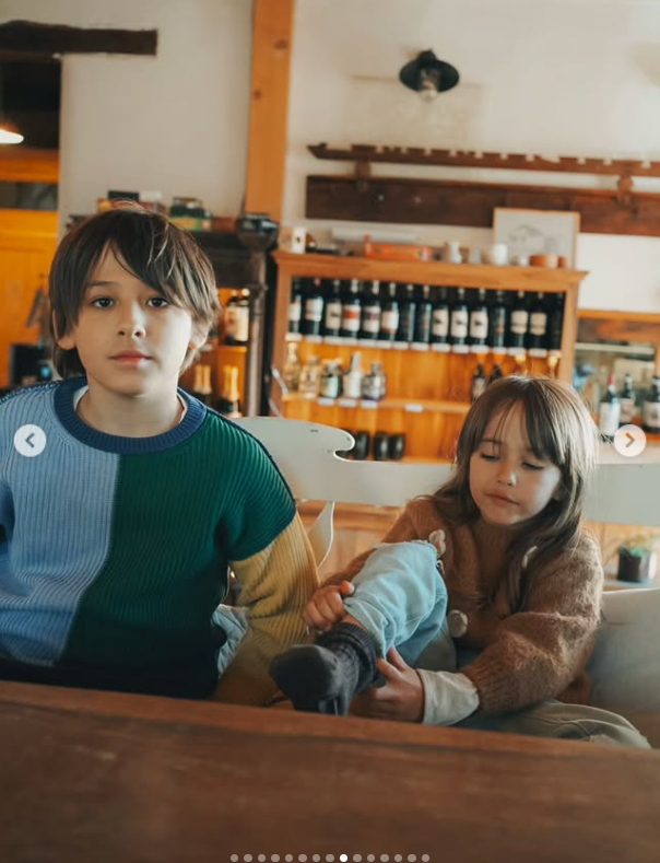 Cum arată curtea casei de la Viscri, pe care Dana Rogoz și soțul ei au restaurat-o. Imagini cu familia în vacanță. „Suntem într-un alt șantier”