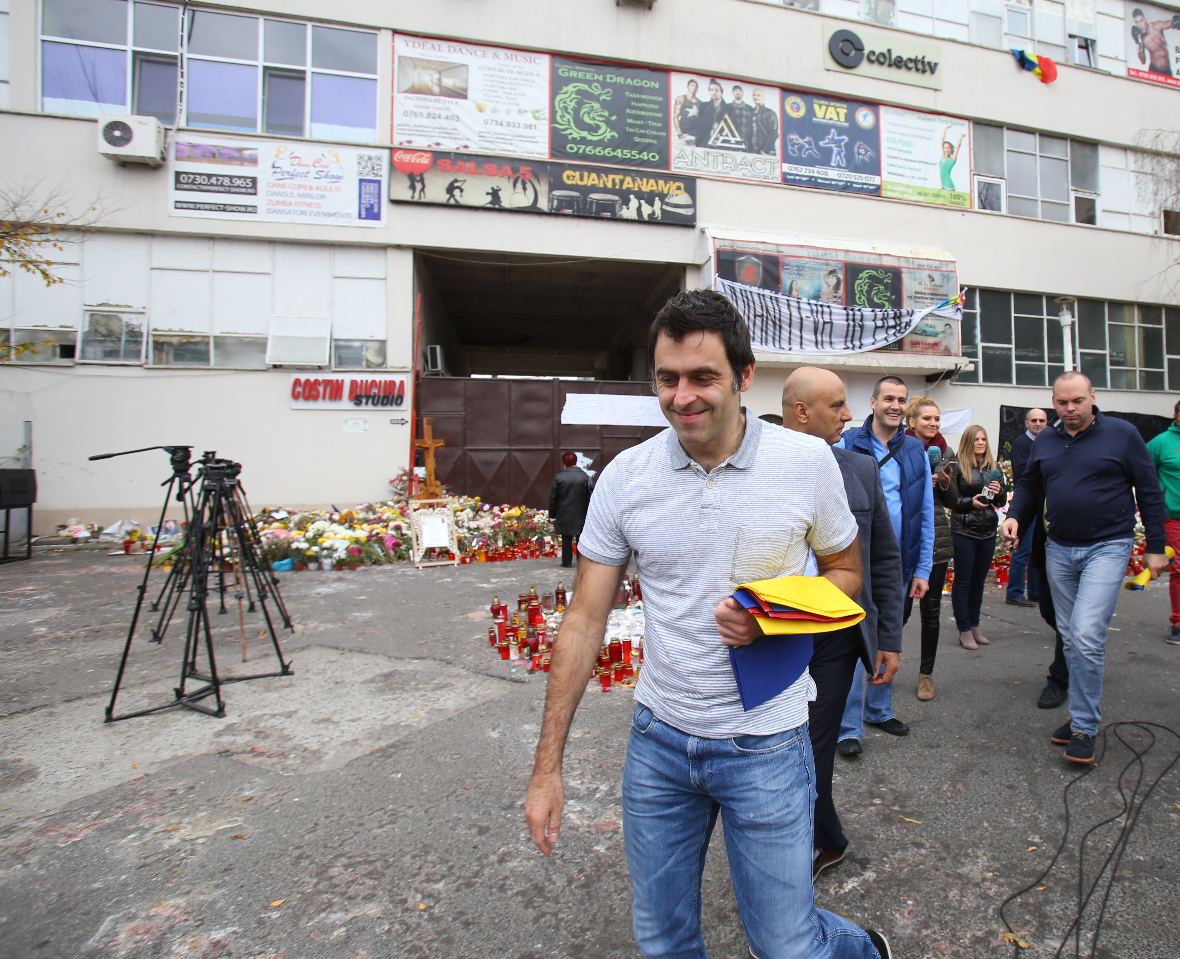 O'Sullivan și Bingham s-au recules la club Colectiv / GALERIE FOTO