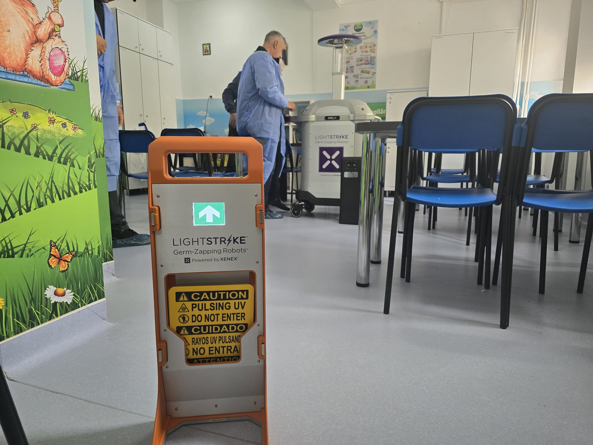 Dezinfecția în Spitalul de Pediatrie Ploiești se face cu roboți. Cum transformă tehnologia siguranța copiilor