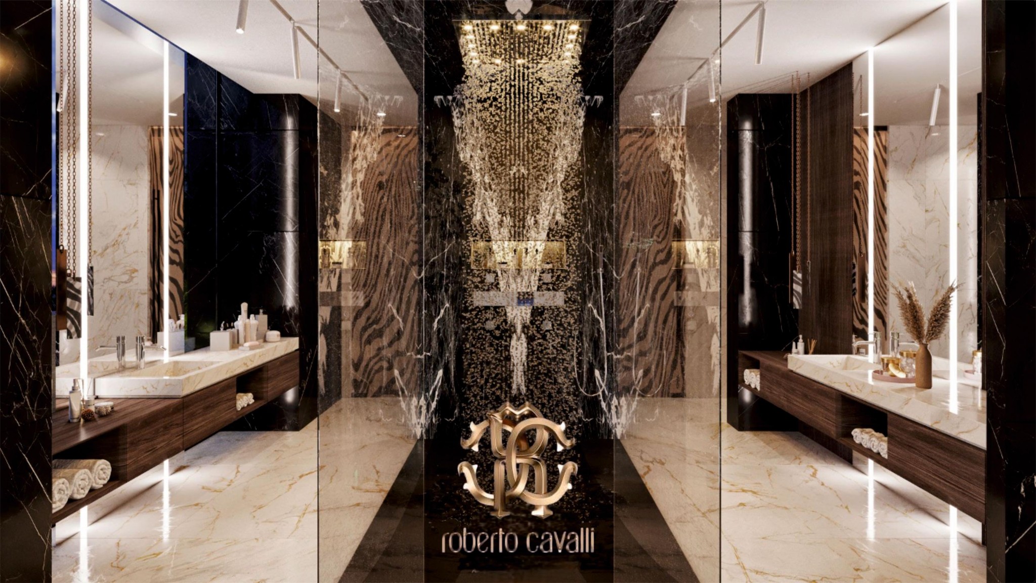Cum arată apartamentul din București, „mobilat și utilat Cavalli”, care se vinde cu 3 milioane de euro. Pozele apar și pe un site de imobiliare din Dubai