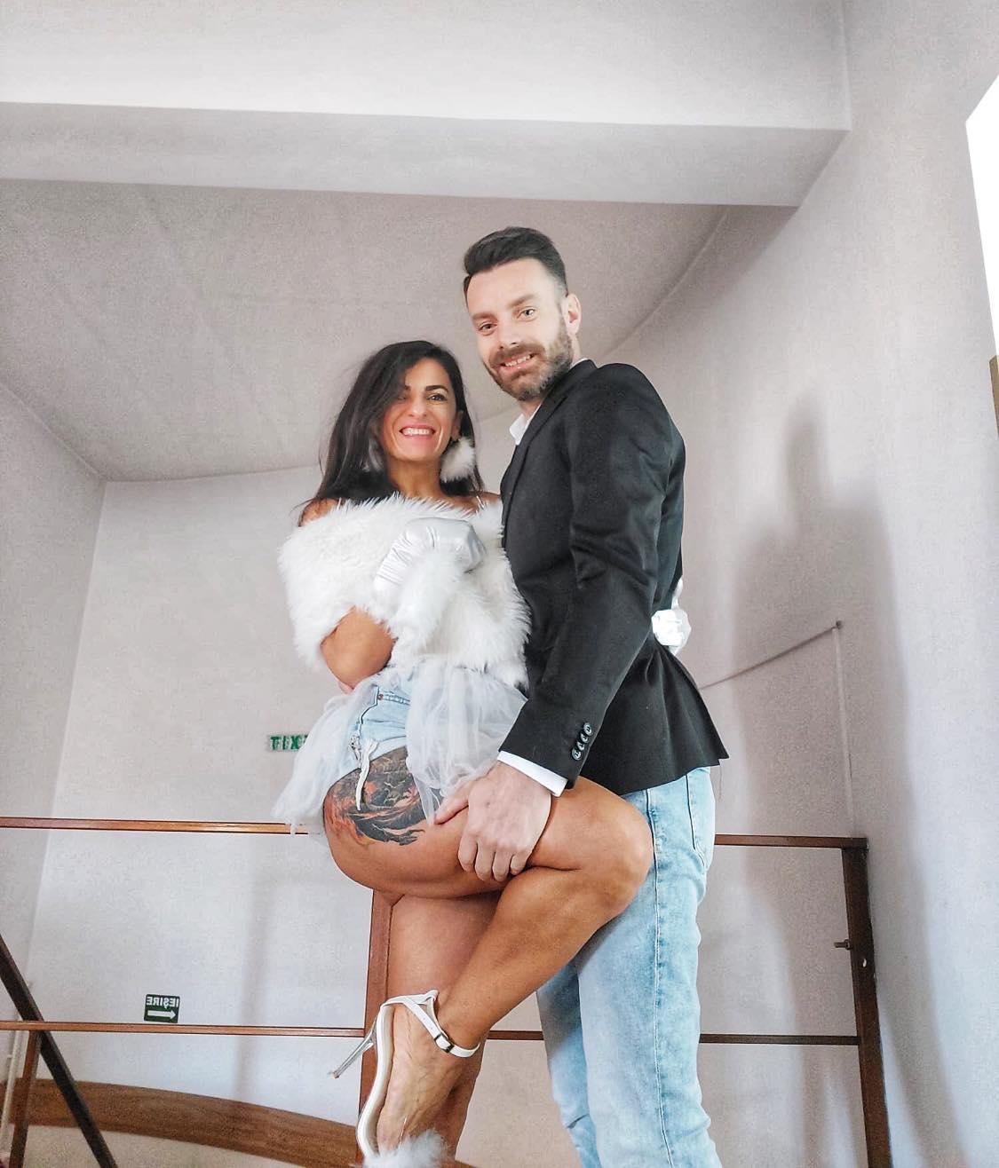 Mihaela Coșerariu, fosta soție a lui Mădălin Ionescu, s-a căsătorit. A purtat o ținută îndrăzneață