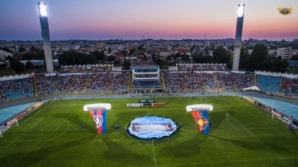 Filmarea aeriană din timpul Supercupei României dezvăluie slăbiciunile fundaşilor stelişti la golul lui Axente