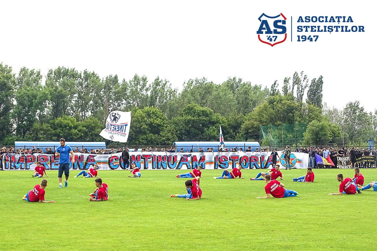 CSA Steaua are primul antrenament cu public în Ghencea, de la ora 9.30. Fanii din Peluza Sud fac spectacol | VIDEO&GALERIE FOTO