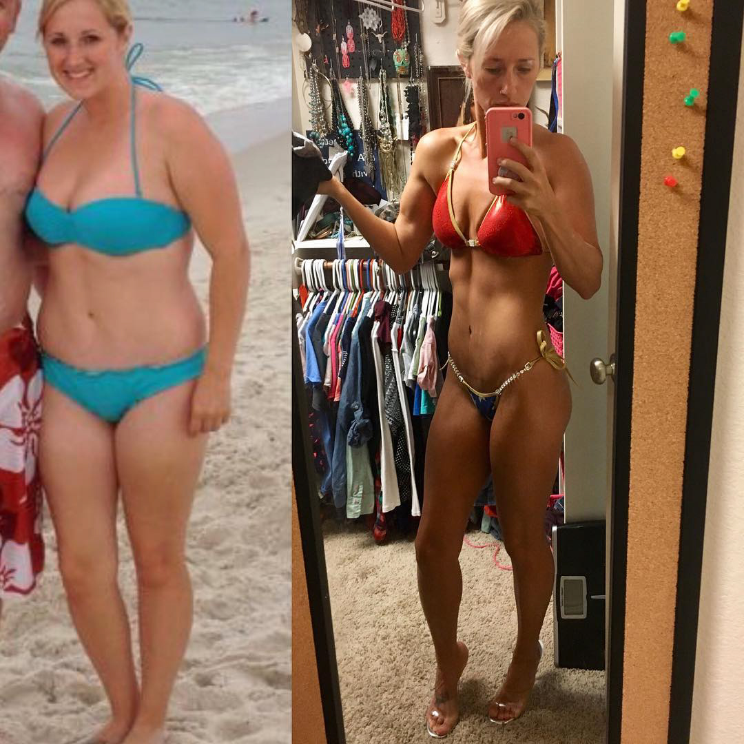 O femeie și-a extirpat uterul și ovarele ca să scape de durerile menstruale. A slăbit zeci de kilograme și participă la concursuri de bikini