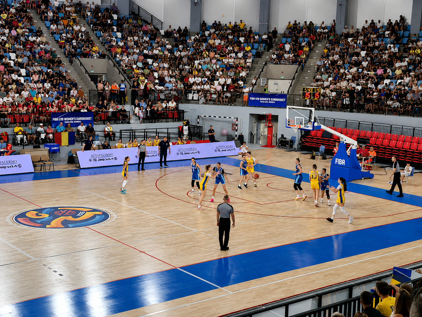 România are o nouă sală polivalentă. Bijuteria de la malul Dunării inaugurată cu meci în campionatul european de baschet