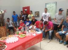 FOTO / Ovidiu Hoban a sărbătorit Anul Nou evreiesc cu noii săi colegi