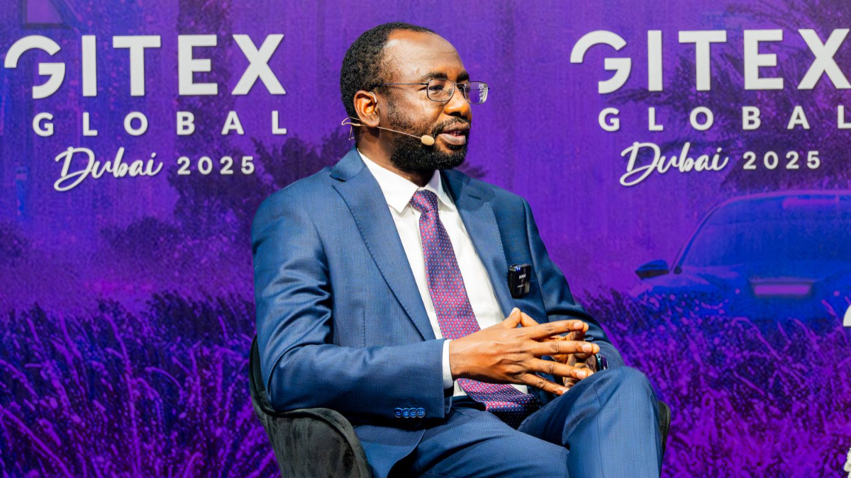 Kashifu speaking at a tech forum or digital innovation event. [NITDA/Facebook]