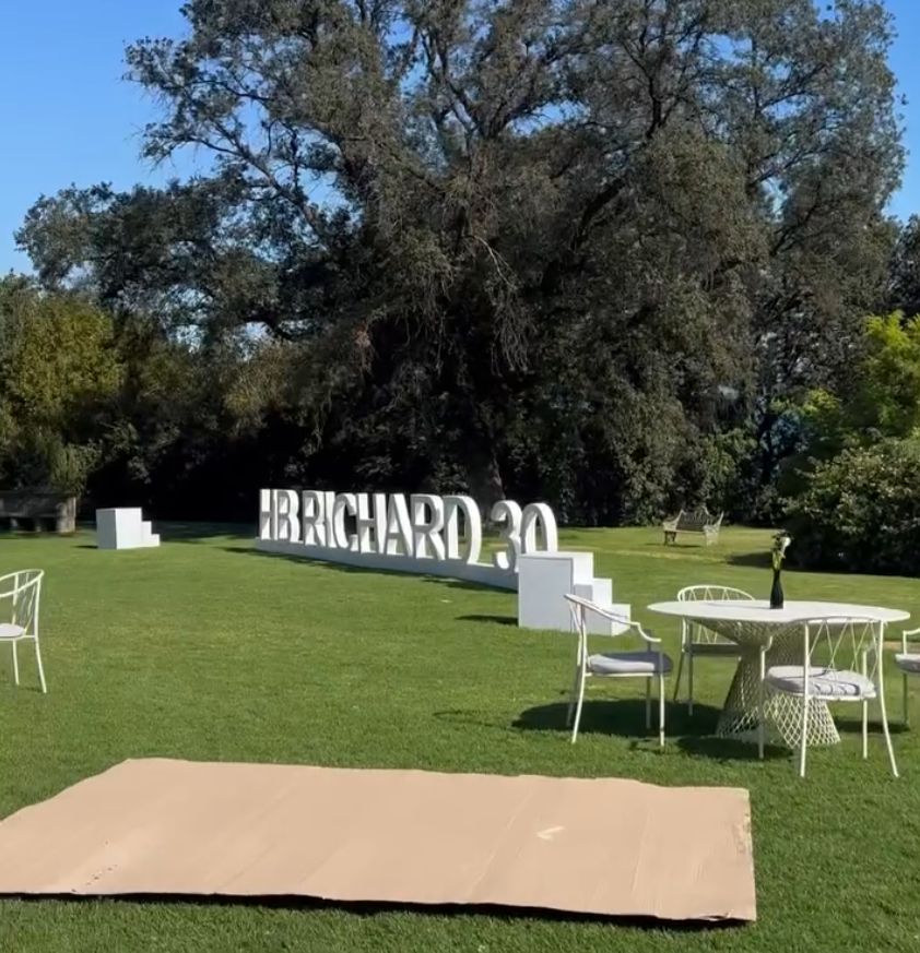 Richard Abou Zaki își sărbătorește ziua într-un parc privat de 10.000 metri pătrați