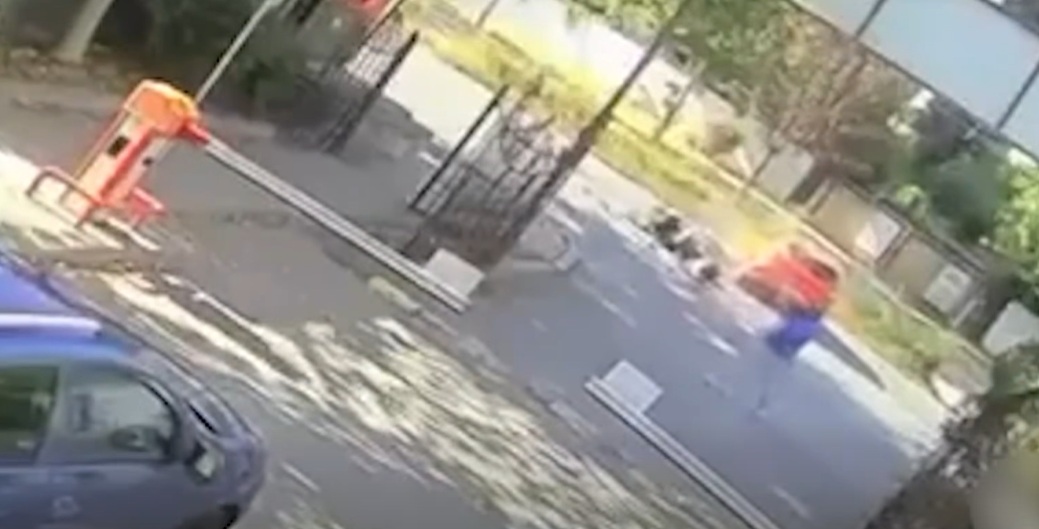 Accidentul de motocicletă al lui Andrei Bordeianu de la „Love Island” a fost filmat. Imagini de pe camera de bord: „Să conducem atenți”